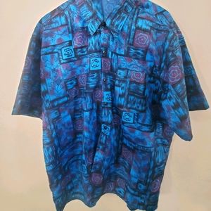 Thai silk shirt Size L